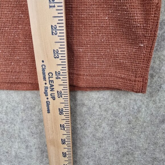 American Eagle Mens Super Soft Rust Long Sleeve Shirt M - Picture 5 of 6